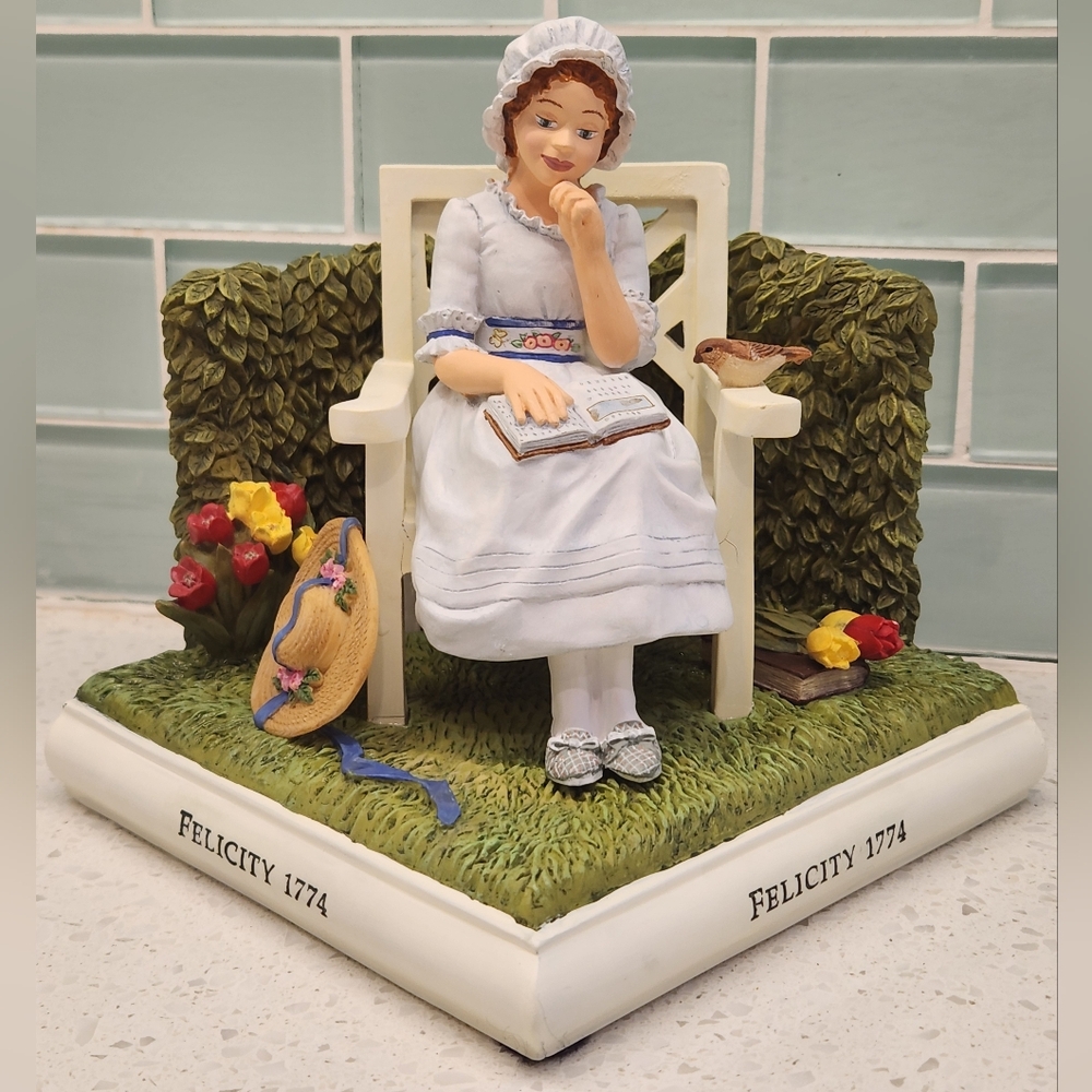 Pleasnt Company American Girl Felicity Hallmark Bookend